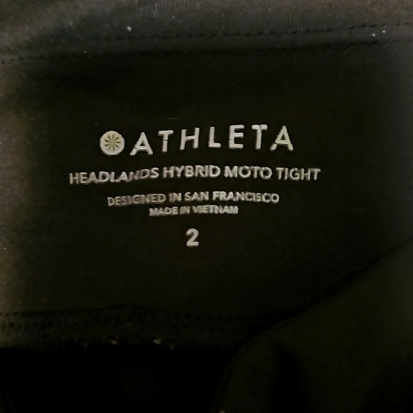 Athleta headlands hybrid moto tight pants - Picture 4 of 4